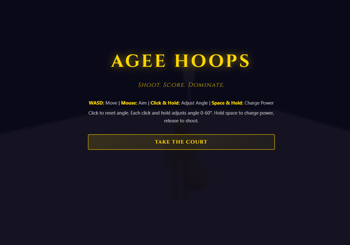 Agee Hoops gameplay screenshot